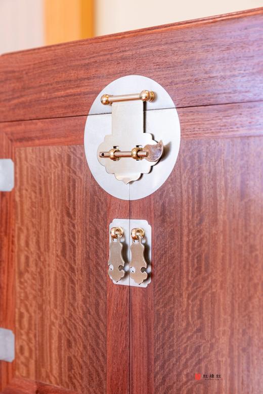 红桥红  家具严选  缅甸花梨（大果紫檀）【38故宫款 官皮箱】 商品图3