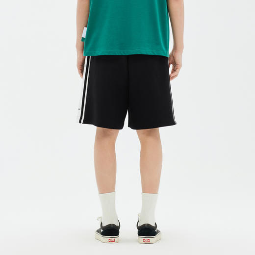 GXG黑色直筒短裤GE1220857D 商品图3