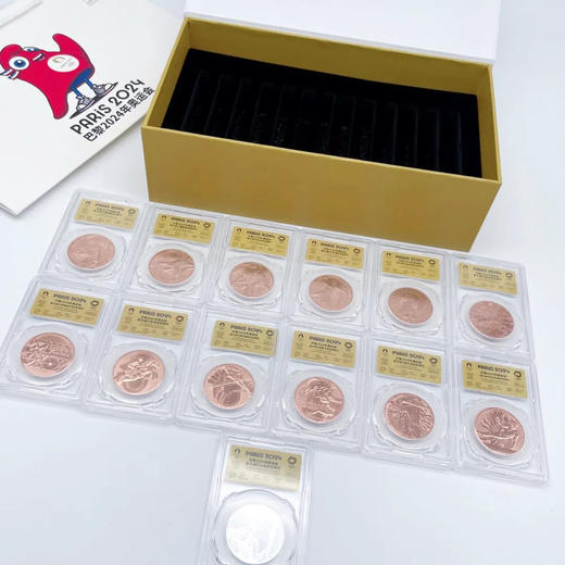 【官方发行】2024巴黎奥运纪念币 一笔国际奥委会审批/中国奥委会特许发行/巴黎造市厂独家铸造 商品图7