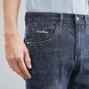 【绢丝】柒牌男士牛仔裤春夏新款时尚休闲含桑蚕丝直筒九分裤124H72020 商品缩略图2