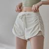 新款女抽绳收褶假两件百搭瑜伽短裤  JM  000   DK313 商品缩略图1