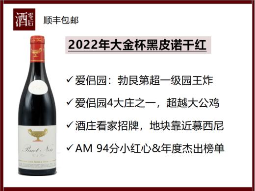 【酒庄直出】2022勃艮第大金杯上夜丘干红/勃艮第黑皮诺干红/上夜丘干白/大金杯黑皮诺干红/大金杯霞多丽干白 商品图3