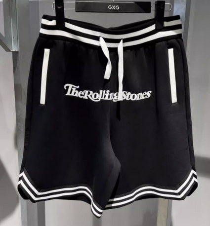 GXG黑色针织短裤GE1220971D