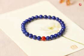 【琼华】青金石手串    珠径：6.5mm