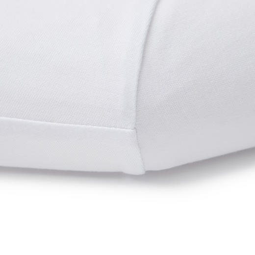 【特价】柒牌男士短袖T恤夏季薄款时尚潮流青年白色纯棉透气圆领上衣124T73100 商品图4