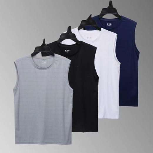 【冰丝无袖衫背心】夏季薄款运动透气冰丝无袖衫背心上衣03h 商品图7