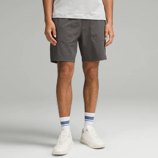 夏日巨推荐--lulu男士速干裤 松紧腰百搭中裤【包邮+三天无理由tui换】 商品图1