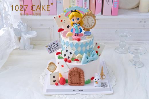 1027CAKE | 爱丽丝梦游仙境  双层  公主 商品图0