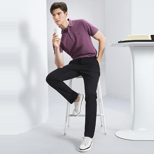 【含莱赛尔+桑蚕丝】柒牌休闲裤男春秋季商务百搭男士直筒长裤子126H71500 商品图3