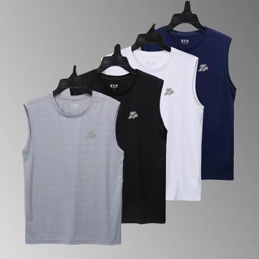 【冰丝无袖衫背心】夏季薄款运动透气冰丝无袖衫背心上衣03h 商品图6
