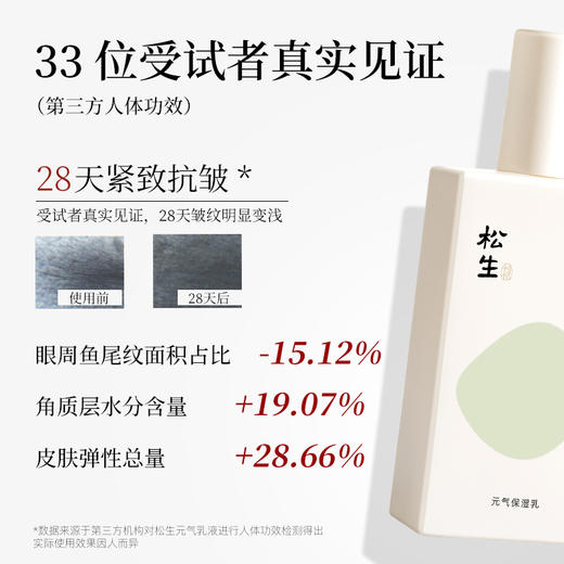 松生元气2.0紧致抗皱套装补水保湿修护维稳焕亮肌肤 商品图8