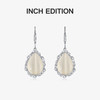 INBA0311 复古麻花边猫眼耳环｜INCH EDITION 时光不惑系列 商品缩略图1