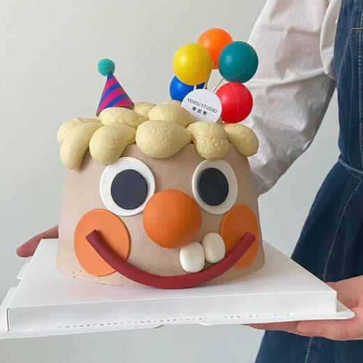 小丑蛋糕（翻糖款提前2天预定）需自提 商品图0