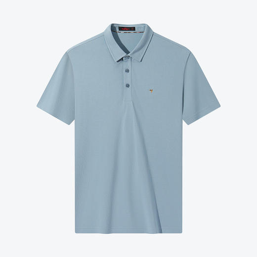 【特价】【3A抗菌/2A防螨】柒牌男士短袖Polo衫夏季薄款休闲商务翻领T恤衫124T70030 商品图4