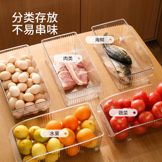 FaSoLa冰箱收纳盒厨房食物蔬菜保鲜盒冷冻专用水果鸡蛋储物盒 商品图2