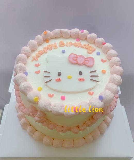 狮子家-hello Kitty主题 kitty猫生日蛋糕 纪念日蛋糕 聚会 仪式感必备 健康甜品 商品图0
