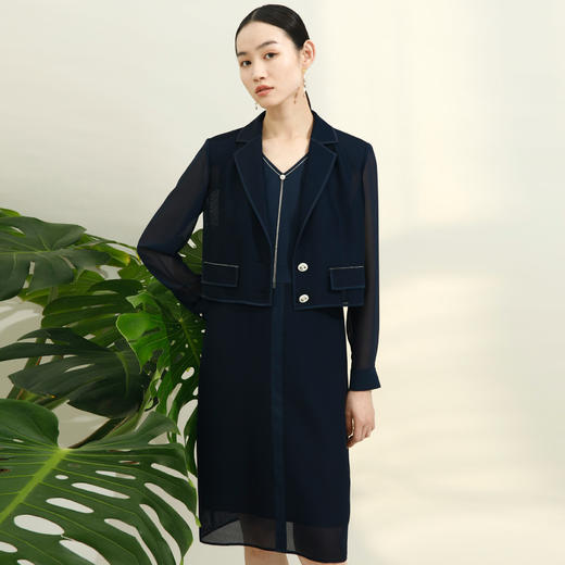 西贝伦无袖连衣裙S27B6531 商品图1