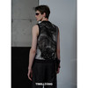 TIWILLTANG启世录“星辰殒影”星辰图案提花背心拉链无袖上衣男 商品缩略图2