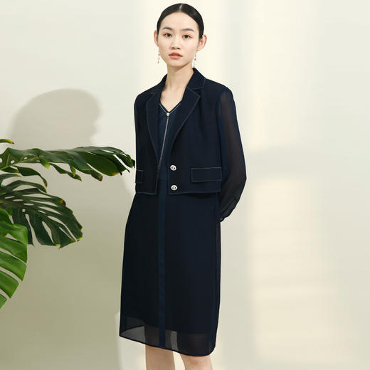 西贝伦无袖连衣裙S27B6531 商品图0