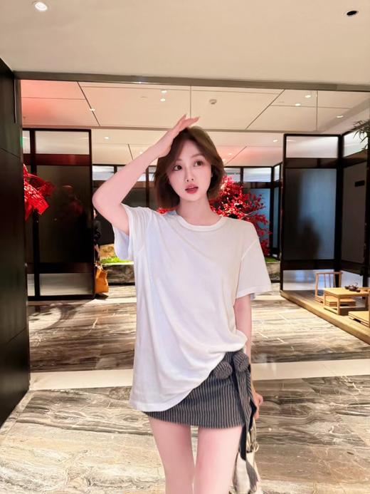 清仓捡漏  LINCHAOZHANG私服定制系列初恋女神  简约宽松上衣LT240127 LK240286 商品图2