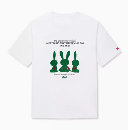 GXG白色圆领短袖T恤GEX14413602 商品图4