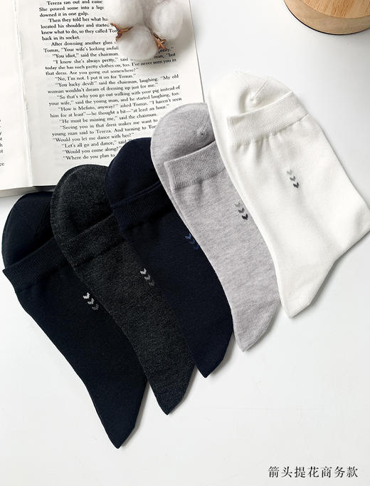足装秀24夏季新男士商务袜纯色轻薄莫代尔棉透气细腻柔软抗菌男袜 商品图2
