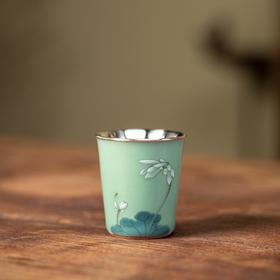 鼎壶春® | 夏荷青瓷银杯