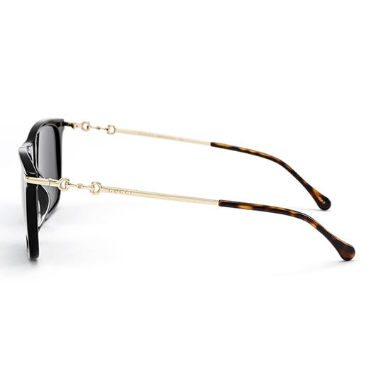 GUCCI 黑色男士圆形太阳镜 商品图1