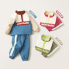 迷你巴拉复古套装男女童活力学院风长袖长裤 商品缩略图3