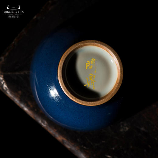 问鼎汝瓷经典款黛蓝听泉杯（缺货） 商品图2