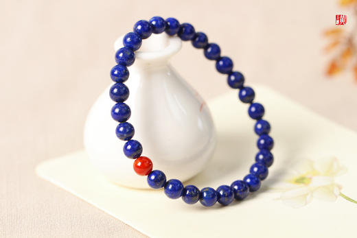 【琼华】青金石手串    珠径：6.5mm 商品图2