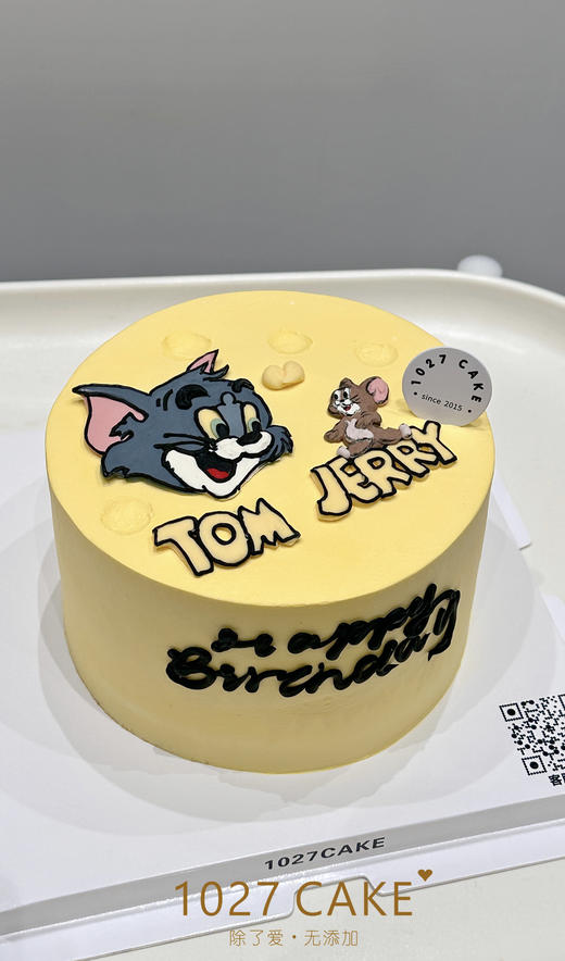 1027CAKE | 手绘蛋糕 猫和老鼠 汤姆猫 杰瑞鼠（提前2天预订） 商品图0