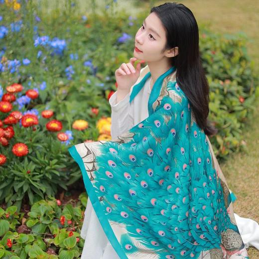 【春夏美丽丝巾】雀语印花围巾 | 现货加急发 商品图1