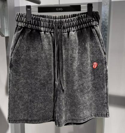 GXG深灰色针织短裤GE1220968D 商品图0