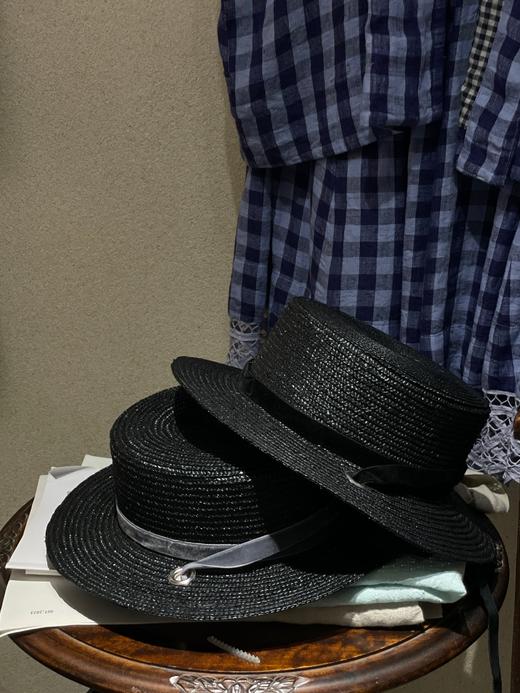 maison de soil 平顶草编帽草帽 商品图4