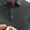 柒牌polo衫短袖男2024夏季新款暗条纹时尚休闲中青年翻领T恤上衣126T70280 商品缩略图2