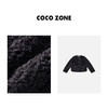 COCOZONE高级感皮毛一体绒毛气质牛仔皮草外套23C30098 商品缩略图2