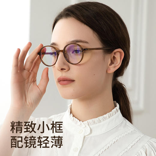 普莱斯光学镜框PB8181 韩系小圆框 板材材质 男女通用 四色可选 商品图3