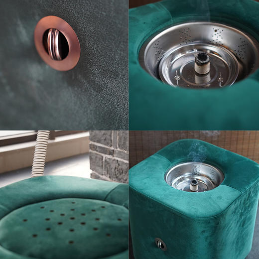 艾护坐灸仪 艾灸凳明火控烟坐灸凳臀部艾草艾灸凳子家用随身灸 商品图3