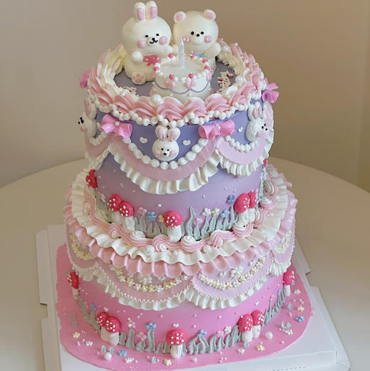 粉色的春天 | 奶油霜抹面（此款制作耗时长，只接受下午取货） 商品图1