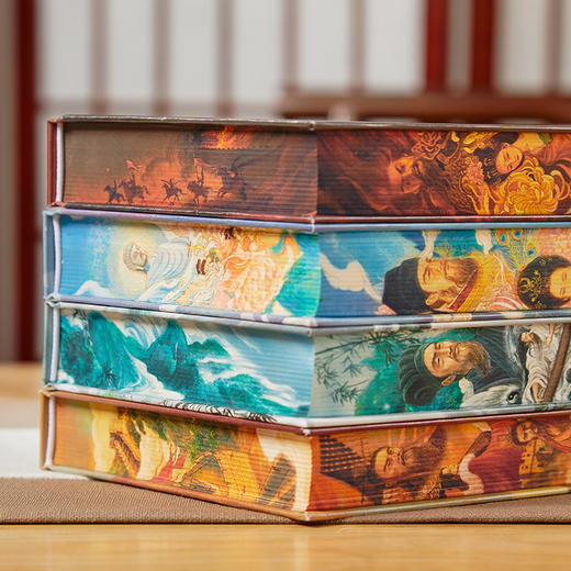 《资治通鉴故事全集》精装刷边版4册，终于能像读小说一样，轻松读完的资治通鉴全集了！、 商品图2