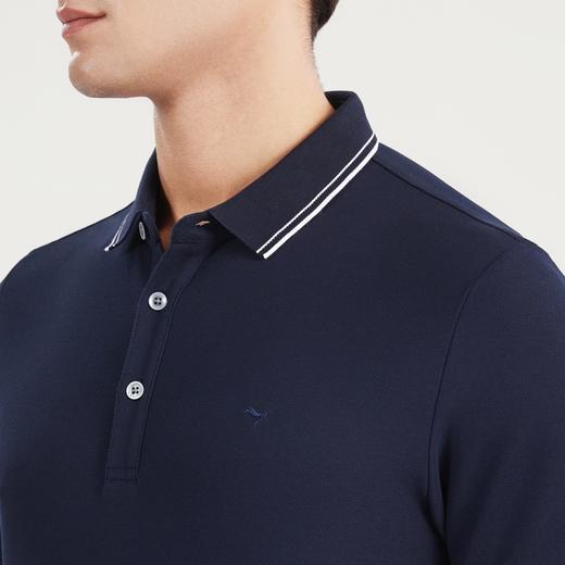 【冰氧吧】柒牌短袖polo衫男夏季薄款商务休闲中青年翻领T恤122T70090 商品图2