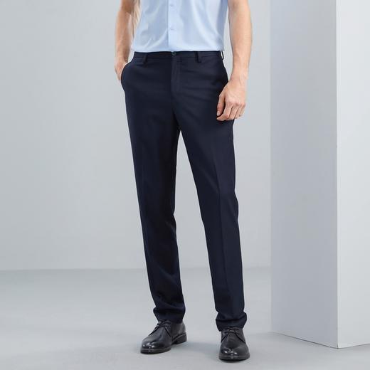 柒牌男装西裤2024春季新款犀牛褶免烫中年男士商务休闲西装长裤子126H72940 商品图1