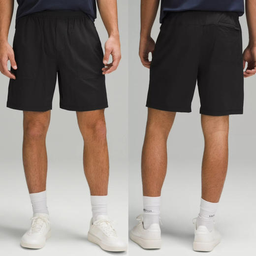 夏日巨推荐--lulu男士速干裤 松紧腰百搭中裤【包邮+三天无理由tui换】 商品图2