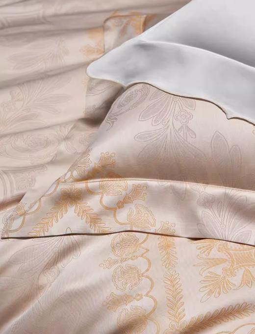 ROYALCOVER罗卡芙家纺100S双股全棉长绒棉提花四件套（布雷拉） 商品图1