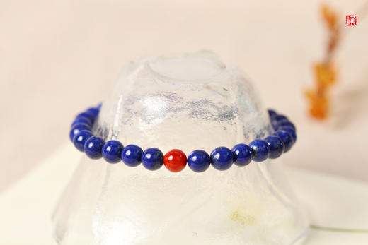 【琼华】青金石手串    珠径：6.5mm 商品图4