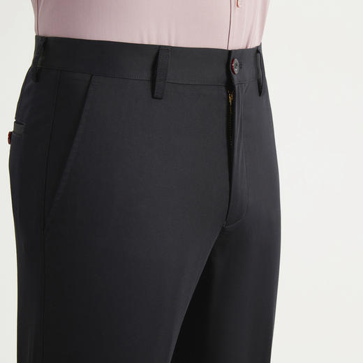 【莫代尔】柒牌休闲长裤男春秋款商务通勤上班直筒透气男裤子122H70770 商品图2