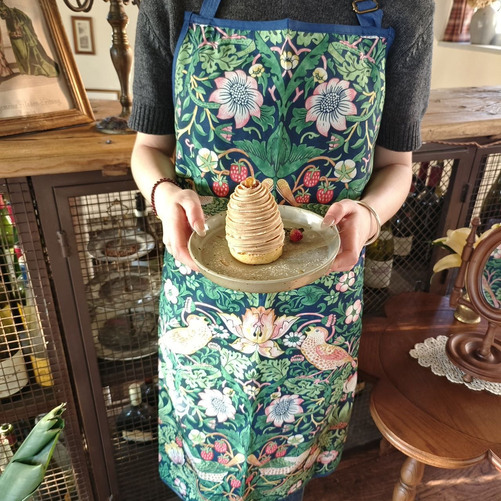 【品牌直发】1折❗️39元起❗️ 英国家居扛把子❗「Morris&Co.花园草莓小偷家居系列」宝藏品，美出天际，让艺术融入生活 ⭕围裙&茶巾&桌旗轻松打造奢华家居氛围感