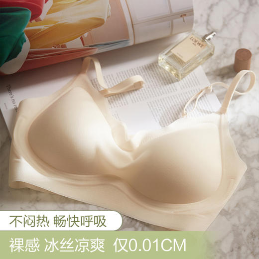 【高复购】夏天穿太舒服了！超薄小凉风无感软支撑内衣大胸显小 小胸显大高舒适 商品图1