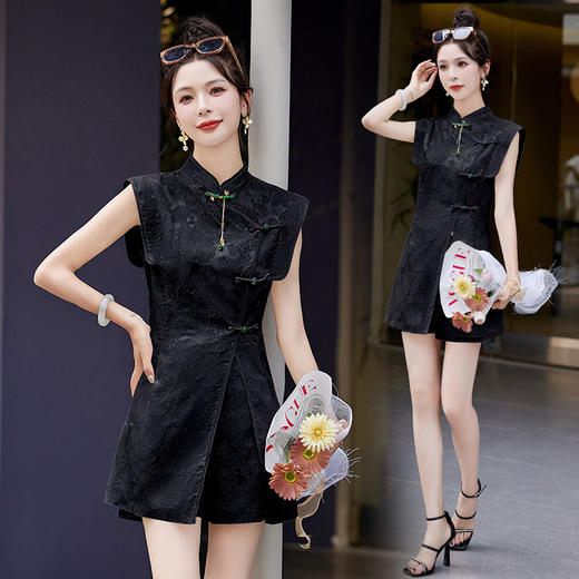 时尚气质，显瘦精致淑女两件套HR-YJQ8072 商品图3